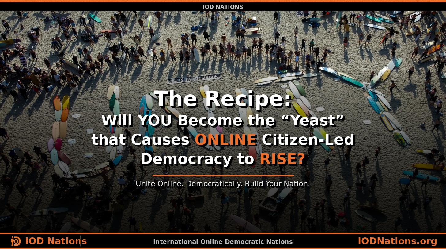 Are You Ready to Become the YEAST That Makes Democracy RISE?